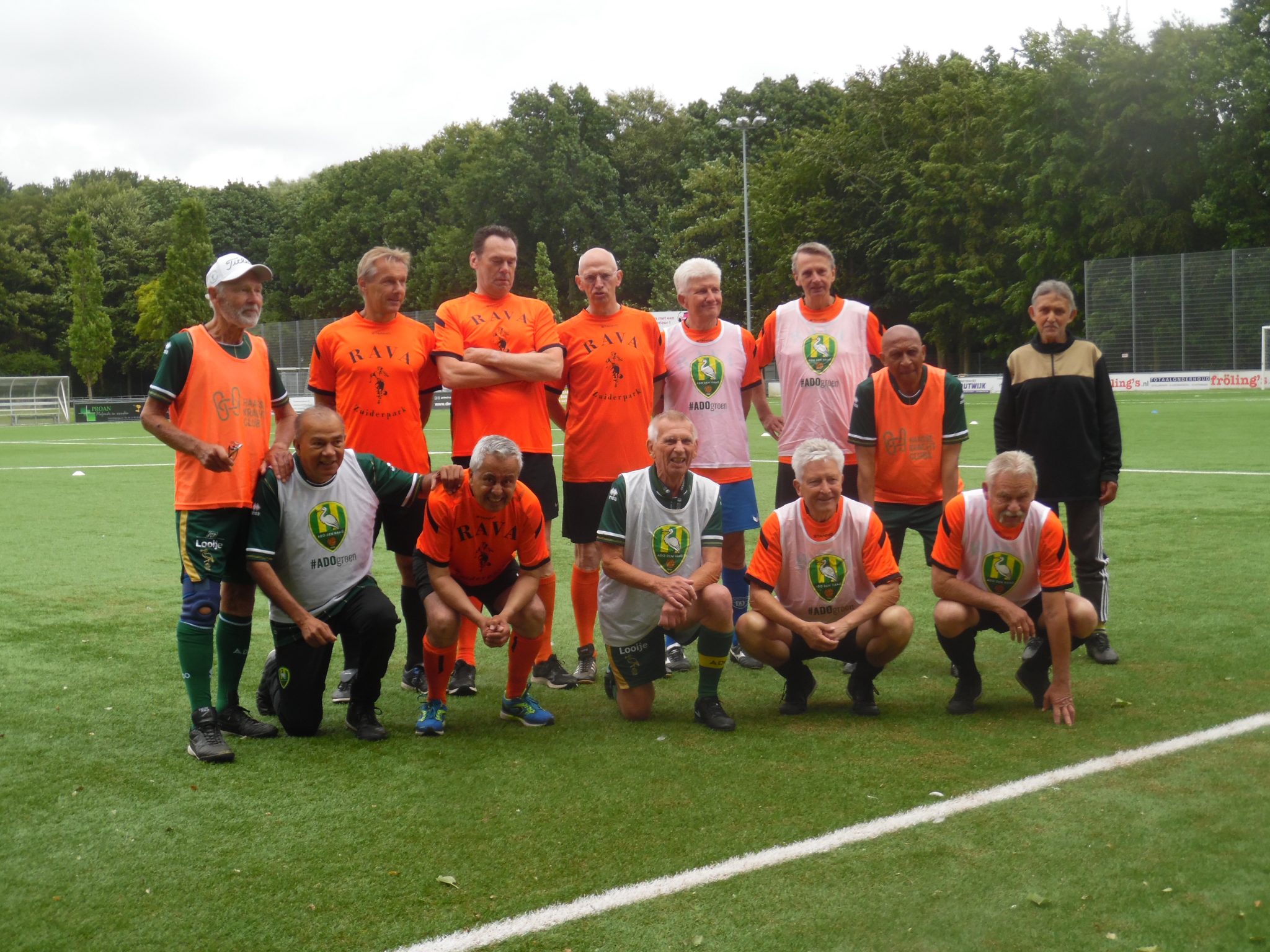 8e editie Rava reünie en start walking football